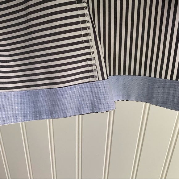 Vineyard Vines taffy stripe bow top blue/white SIZE XXS - Picture 8 of 10